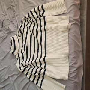 Gap Navy striped Turtle neck Sweater